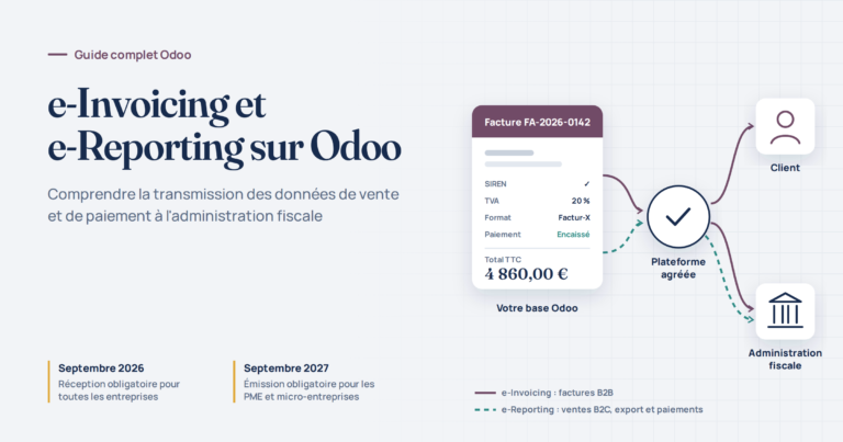 E-Invoicing et E-Reporting sur Odoo
